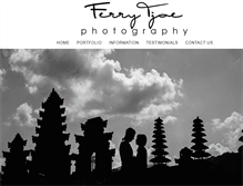 Tablet Screenshot of ferrytjoe-photography.com